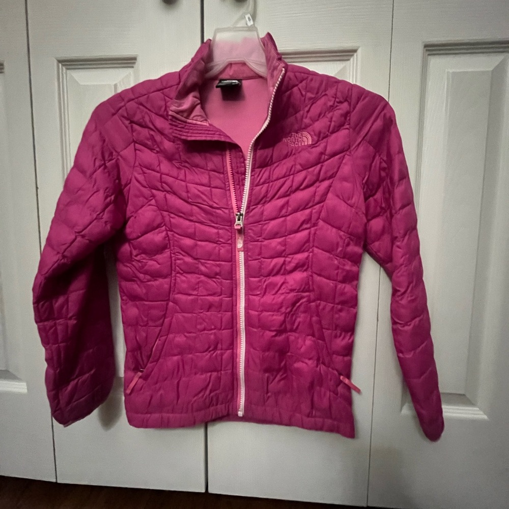 North Face EUC Girls 10/12 M Pink Jacket